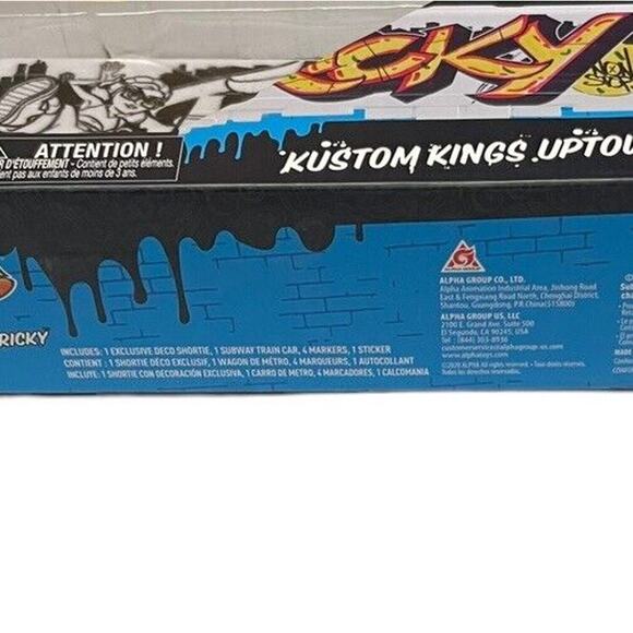 Subway Surfers Kustom Kings Uptown Tricky Red Figure DIY Customize Toy Art - Picture 10 of 10